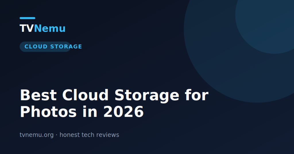 Best Cloud Storage for Photos in 2026