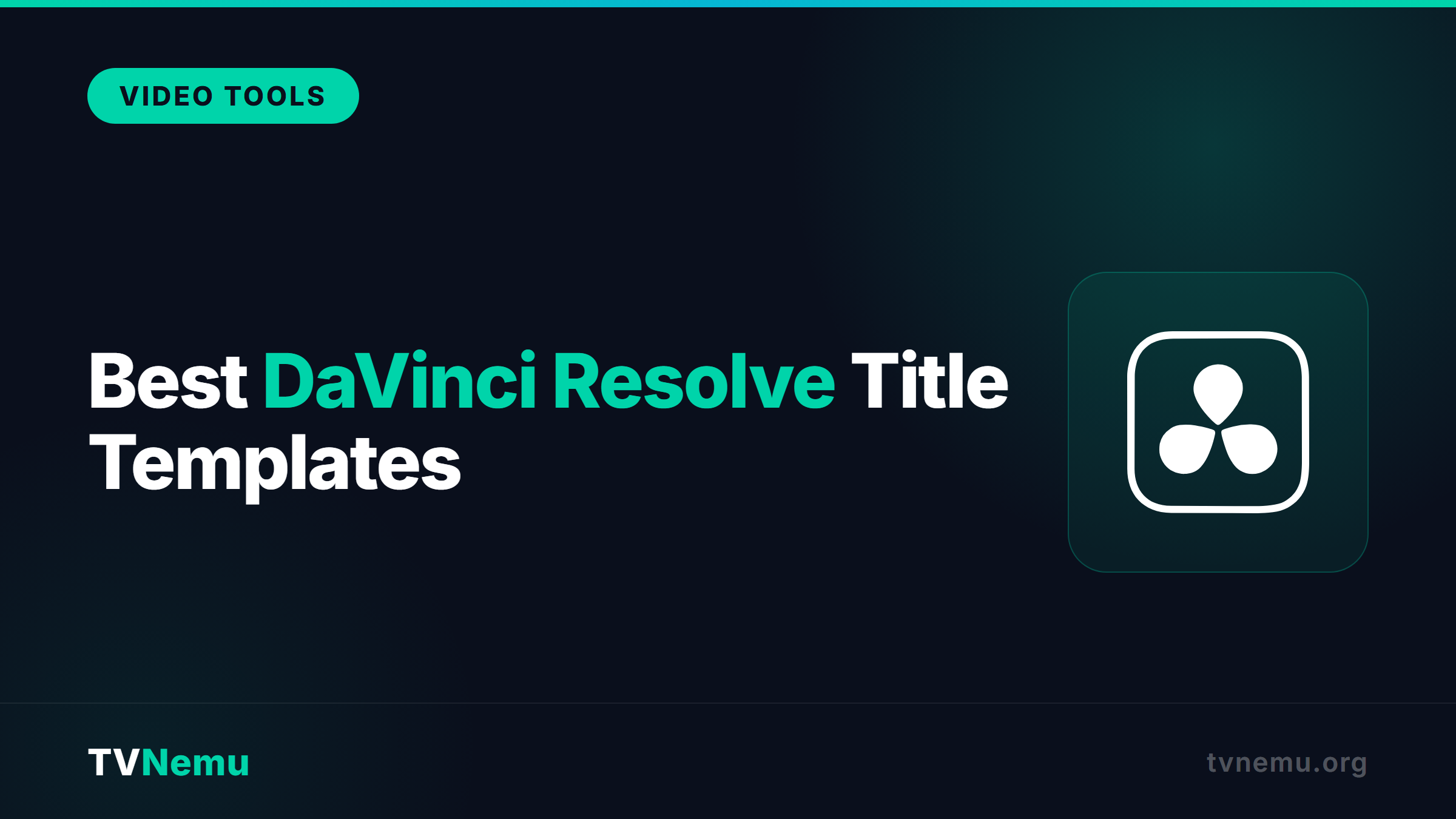 Best DaVinci Resolve title templates in 2026 — the top template libraries compared