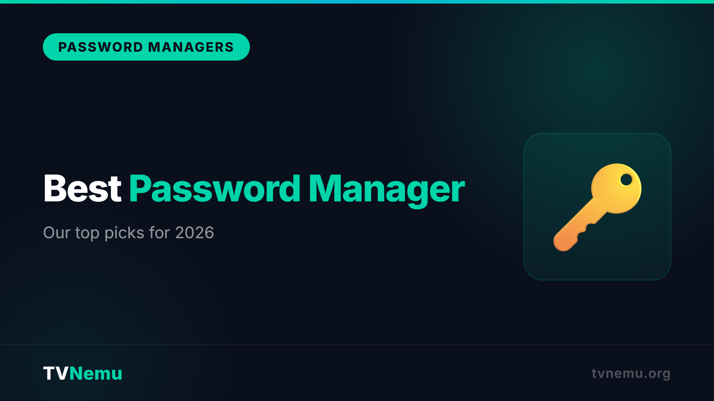 Best Password Manager in 2026
