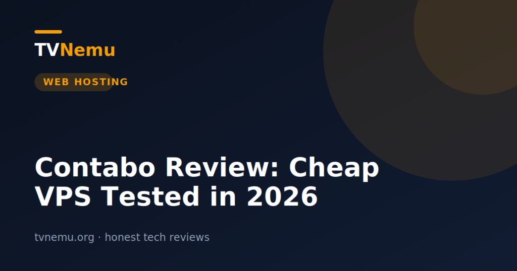 Contabo Review: Cheap VPS Tested in 2026