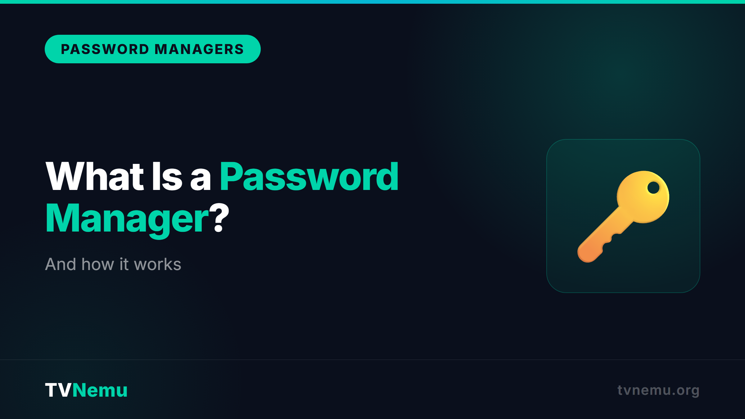 What Is a Password Manager and How Does It Work?