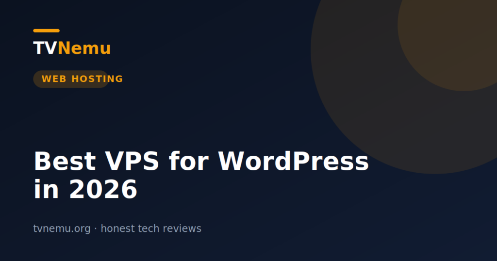Best VPS for WordPress in 2026