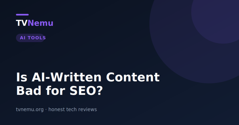 Is AI-Written Content Bad for SEO?
