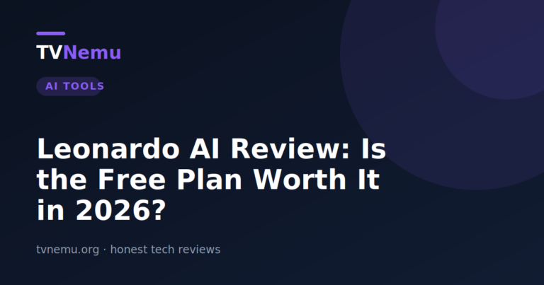Leonardo AI Review: Is the Free Plan Worth It in 2026?