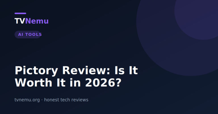 Pictory Review: Is It Worth It in 2026?