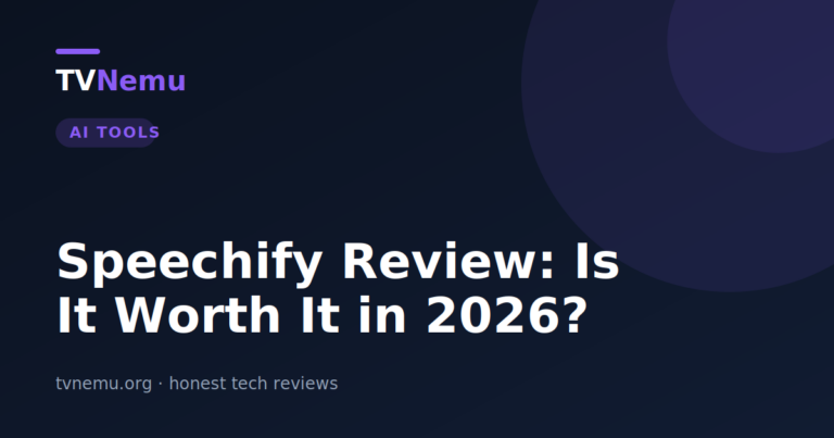 Speechify Review: Is It Worth It in 2026?