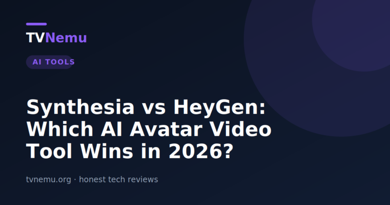 Synthesia vs HeyGen: Which AI Avatar Video Tool Wins in 2026?