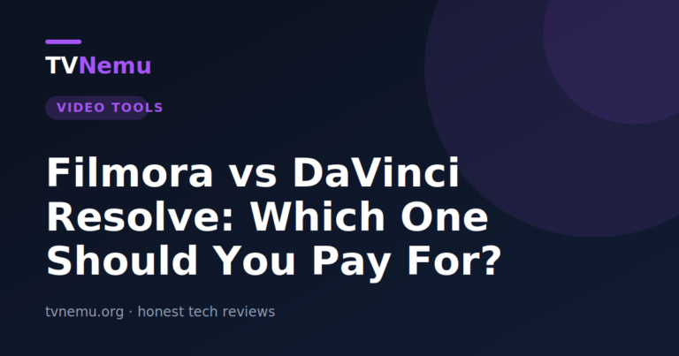Filmora vs DaVinci Resolve: Which One Should You Pay For?